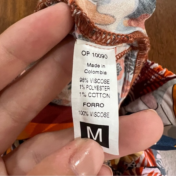 Maaji Compass Cay Floral Wide Leg Palazzo Pants Size Medium - Picture 6 of 8